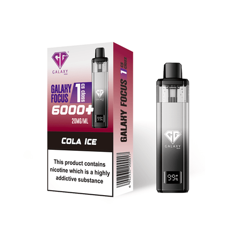 Crystal Galaxy Focus 6000 Vape Kit Box of 5 - Topvapewholesale