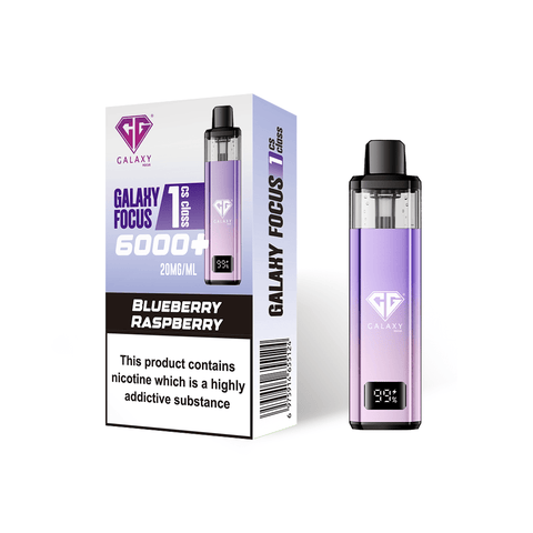 Crystal Galaxy Focus 6000 Vape Kit Box of 5 - Topvapewholesale
