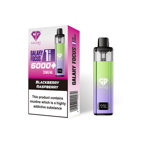 Crystal Galaxy Focus 6000 Vape Kit Box of 5 - Topvapewholesale
