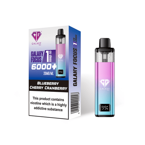 Crystal Galaxy Focus 6000 Vape Kit Box of 5 - Topvapewholesale