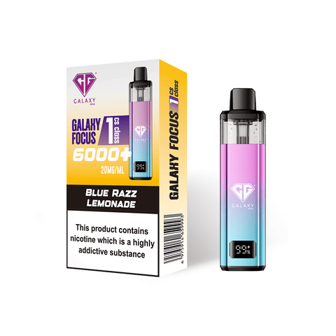 Crystal Galaxy Focus 6000 Vape Kit Box of 5 - Topvapewholesale