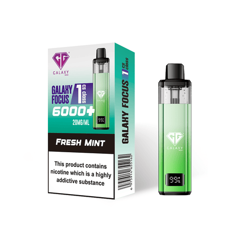 Crystal Galaxy Focus 6000 Vape Kit Box of 5 - Topvapewholesale