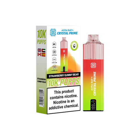 Crystal Prime 10000 Disposable Vape Box of 5 - Topvapewholesale