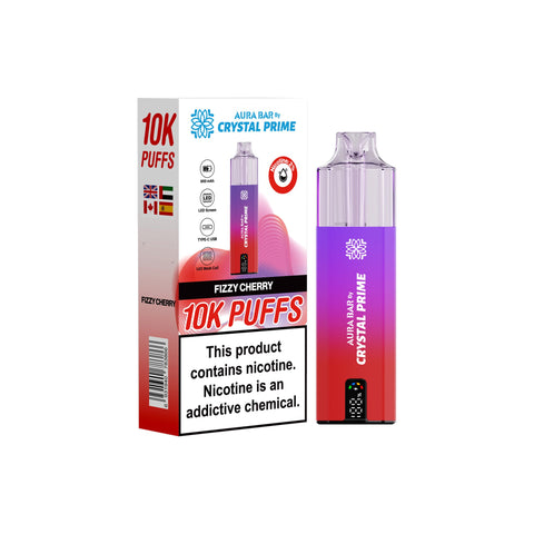 Crystal Prime 10000 Disposable Vape Box of 5 - Topvapewholesale