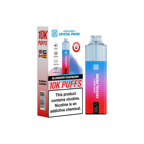 Crystal Prime 10000 Disposable Vape Box of 5 - Topvapewholesale