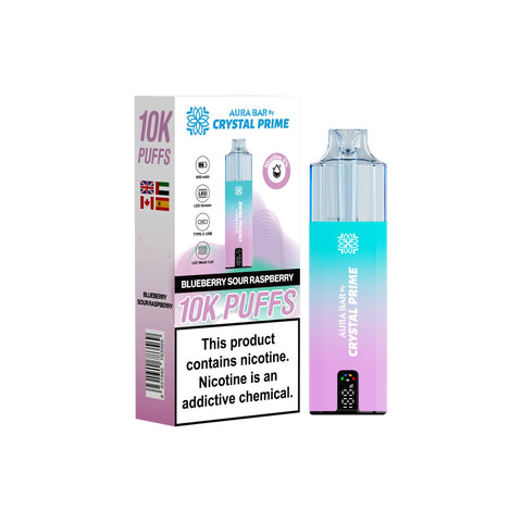 Crystal Prime 10000 Disposable Vape Box of 5 - Topvapewholesale