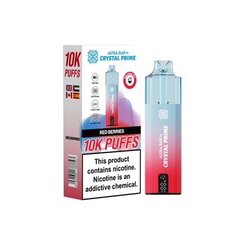 Crystal Prime 10000 Disposable Vape Box of 5 - Topvapewholesale