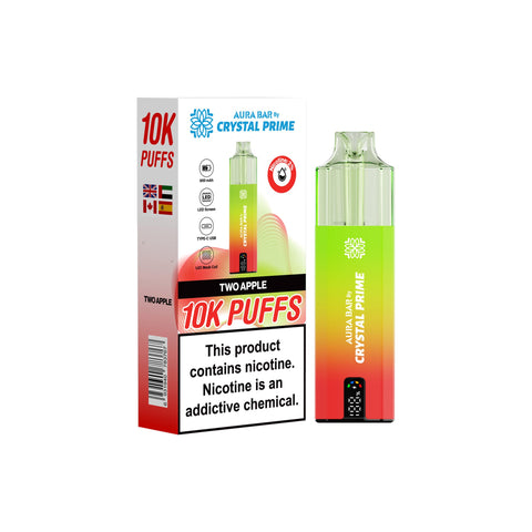 Crystal Prime 10000 Disposable Vape Box of 5 - Topvapewholesale