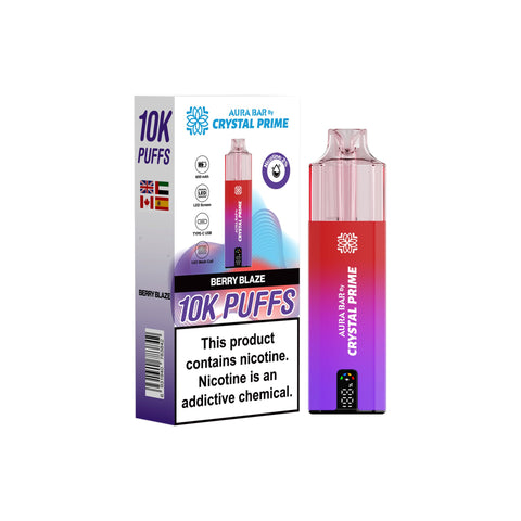 Crystal Prime 10000 Disposable Vape Box of 5 - Topvapewholesale