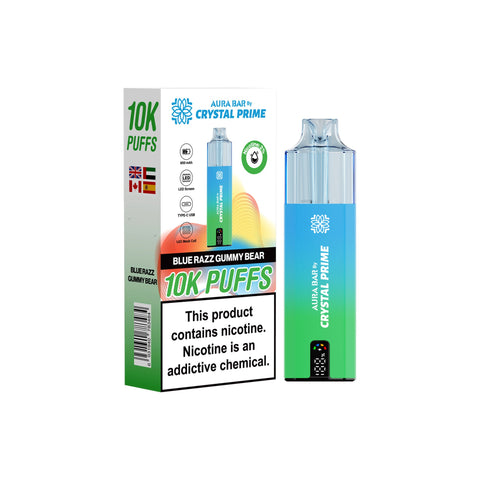 Crystal Prime 10000 Disposable Vape Box of 5 - Topvapewholesale