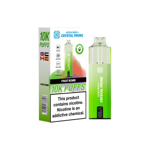 Crystal Prime 10000 Disposable Vape Box of 5 - Topvapewholesale