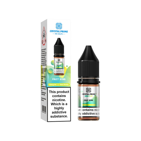 Crystal Prime 7000 Nic Salts 10ml E - liquids (BOX OF 10) - Topvapewholesale