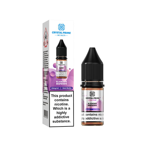 Crystal Prime 7000 Nic Salts 10ml E - liquids (BOX OF 10) - Topvapewholesale