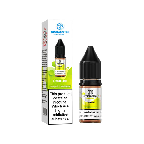 Crystal Prime 7000 Nic Salts 10ml E - liquids (BOX OF 10) - Topvapewholesale