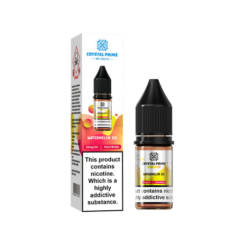 Crystal Prime 7000 Nic Salts 10ml E - liquids (BOX OF 10) - Topvapewholesale