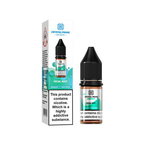 Crystal Prime 7000 Nic Salts 10ml E - liquids (BOX OF 10) - Topvapewholesale