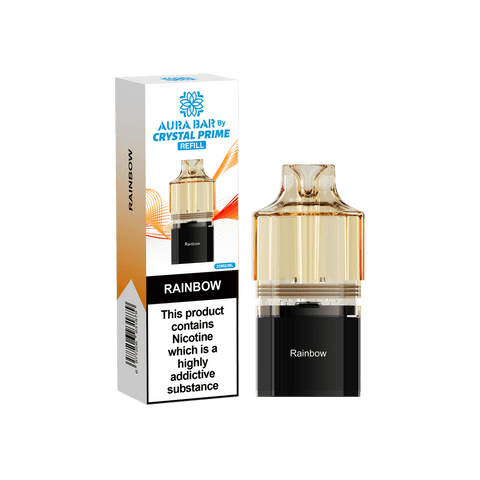Crystal Prime Aura Bar 10k Replacement Pods Box of 5 - Topvapewholesale