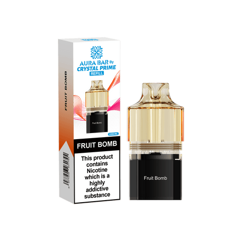 Crystal Prime Aura Bar 10k Replacement Pods Box of 5 - Topvapewholesale
