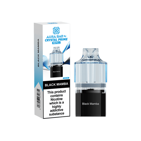 Crystal Prime Aura Bar 10k Replacement Pods Box of 5 - Topvapewholesale
