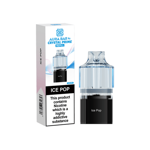 Crystal Prime Aura Bar 10k Replacement Pods Box of 5 - Topvapewholesale