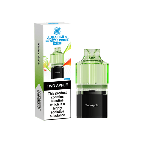 Crystal Prime Aura Bar 10k Replacement Pods Box of 5 - Topvapewholesale