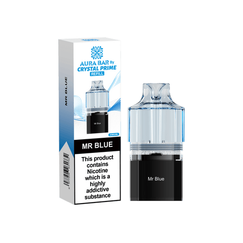 Crystal Prime Aura Bar 10k Replacement Pods Box of 5 - Topvapewholesale