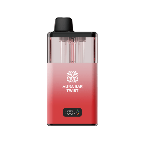 Crystal Prime Twist 40k Rechargeable Vape Kit Box of 5 By Aura Bar - Topvapewholesale