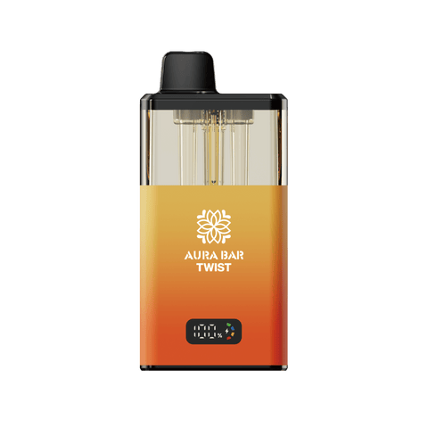 Crystal Prime Twist 40k Rechargeable Vape Kit Box of 5 By Aura Bar - Topvapewholesale