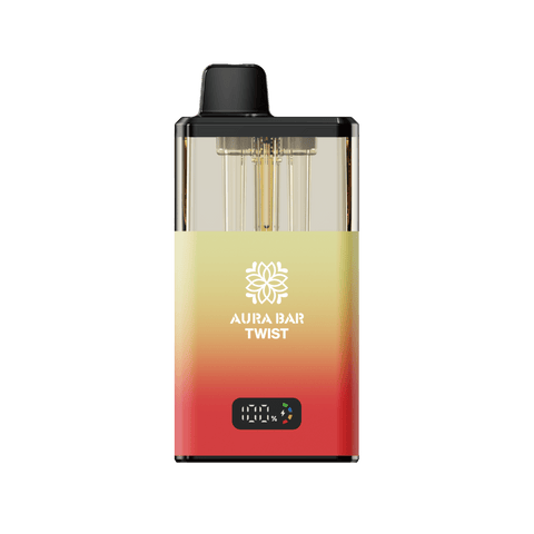 Crystal Prime Twist 40k Rechargeable Vape Kit Box of 5 By Aura Bar - Topvapewholesale