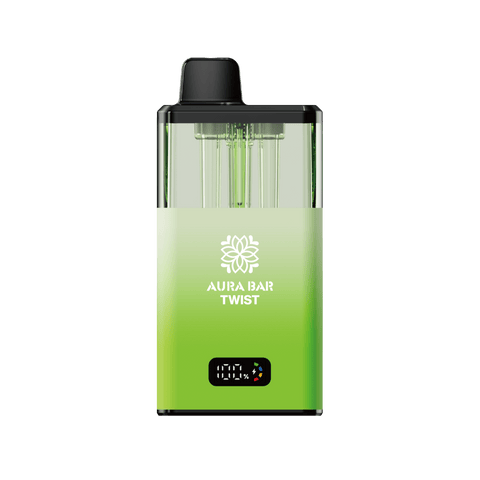Crystal Prime Twist 40k Rechargeable Vape Kit Box of 5 By Aura Bar - Topvapewholesale