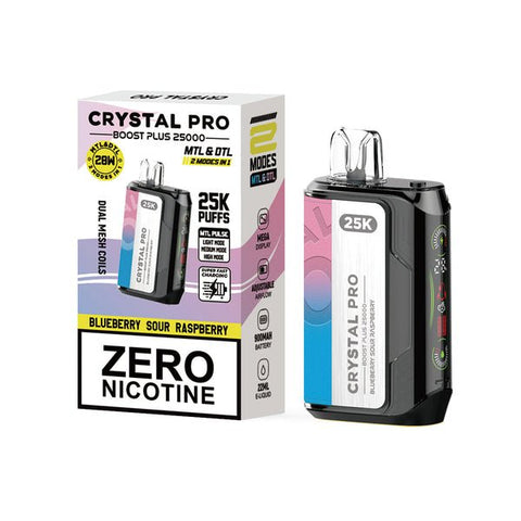 Crystal Pro Boost Plus 25k Disposable Vape Box of 5 - Topvapewholesale