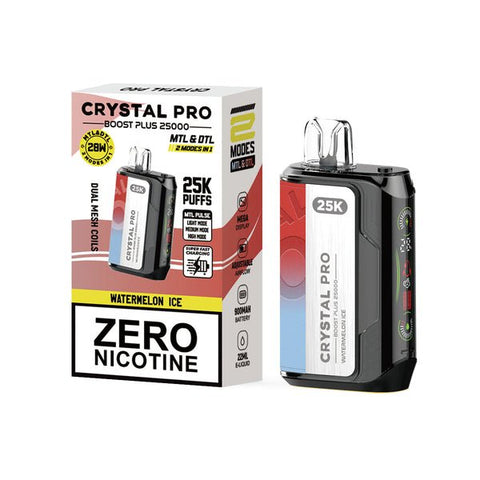 Crystal Pro Boost Plus 25k Disposable Vape Box of 5 - Topvapewholesale