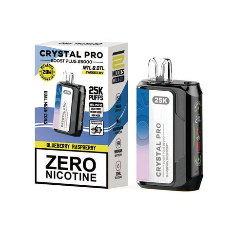 Crystal Pro Boost Plus 25k Disposable Vape Box of 5 - Topvapewholesale