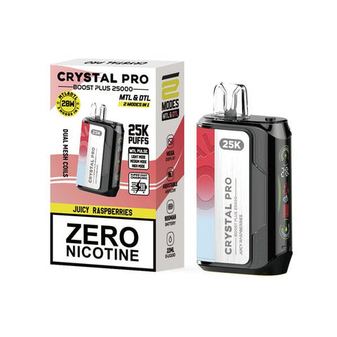 Crystal Pro Boost Plus 25k Disposable Vape Box of 5 - Topvapewholesale