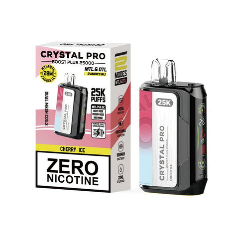 Crystal Pro Boost Plus 25k Disposable Vape Box of 5 - Topvapewholesale