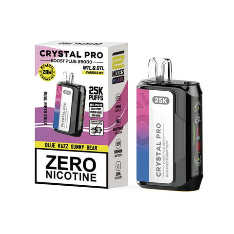 Crystal Pro Boost Plus 25k Disposable Vape Box of 5 - Topvapewholesale