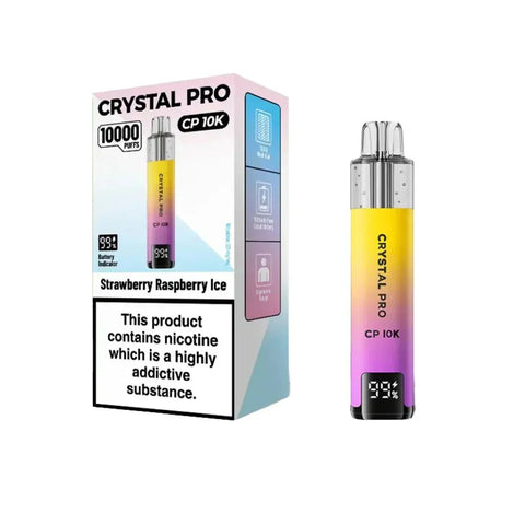 Crystal Pro CP10000 Prefilled Pod Kit Box of 5 - Topvapewholesale