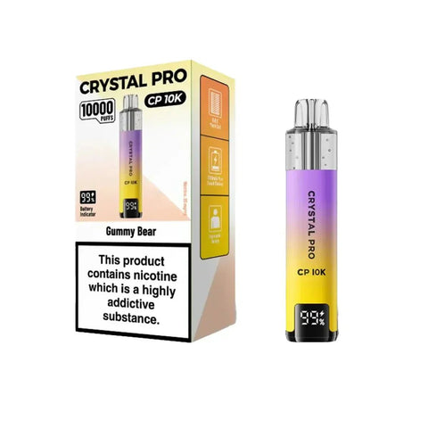 Crystal Pro CP10000 Prefilled Pod Kit Box of 5 - Topvapewholesale