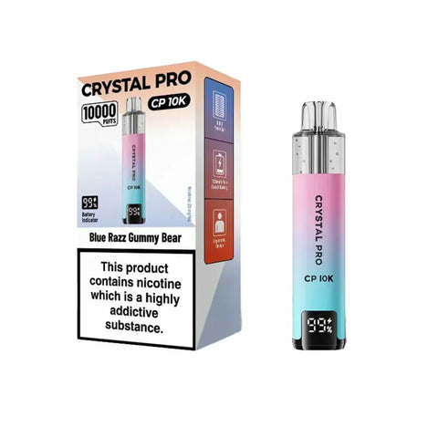 Crystal Pro CP10000 Prefilled Pod Kit Box of 5 - Topvapewholesale