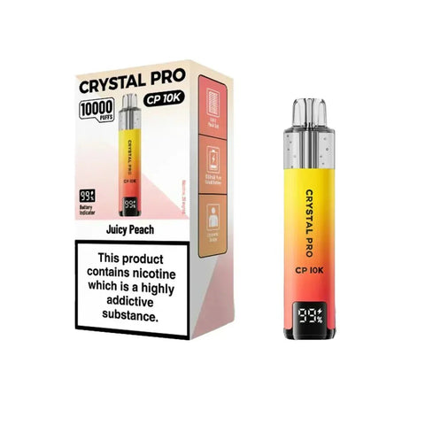 Crystal Pro CP10000 Prefilled Pod Kit Box of 5 - Topvapewholesale