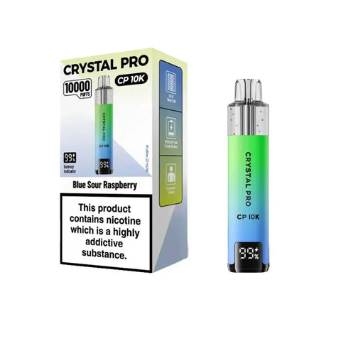 Crystal Pro CP10000 Prefilled Pod Kit Box of 5 - Topvapewholesale