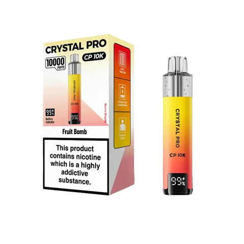 Crystal Pro CP10000 Prefilled Pod Kit Box of 5 - Topvapewholesale