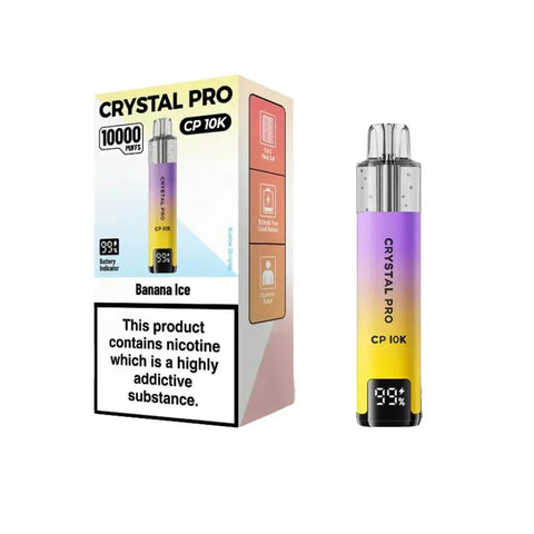 Crystal Pro CP10000 Prefilled Pod Kit Box of 5 - Topvapewholesale