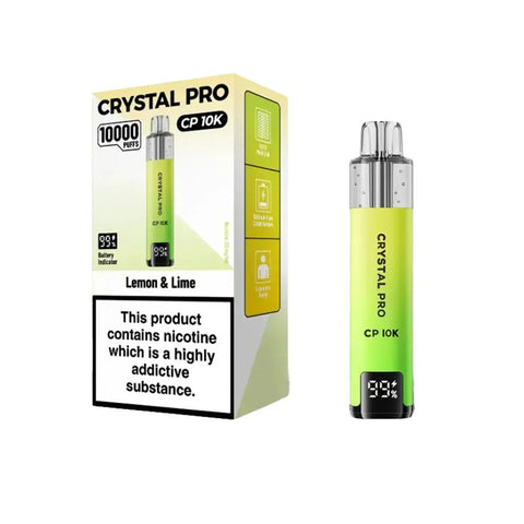 Crystal Pro CP10000 Prefilled Pod Kit Box of 5 - Topvapewholesale