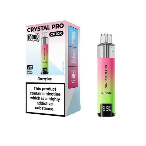 Crystal Pro CP10000 Prefilled Pod Kit Box of 5 - Topvapewholesale