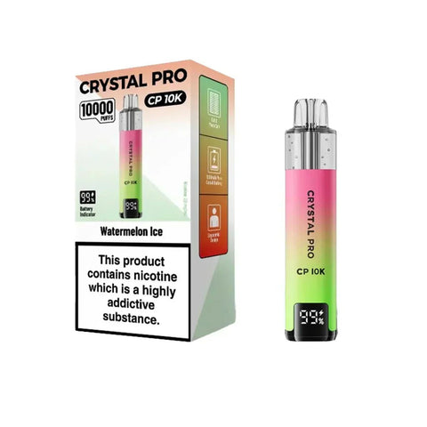 Crystal Pro CP10000 Prefilled Pod Kit Box of 5 - Topvapewholesale