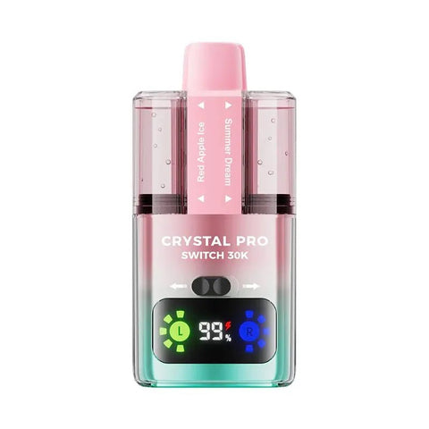 Crystal Pro Switch 30k Prefilled Pod Vape Kit Pack of 5 - Topvapewholesale