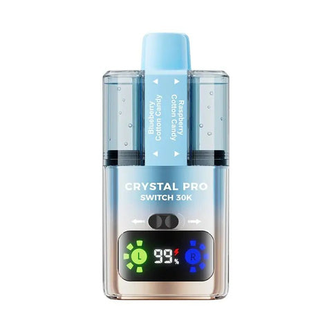 Crystal Pro Switch 30k Prefilled Pod Vape Kit Pack of 5 - Topvapewholesale