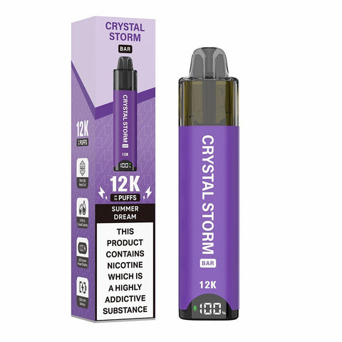 Crystal Storm Bar 12k - Topvapewholesale
