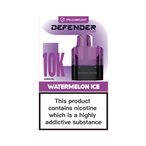 Defender F1 - 10000 Replacement Refill Pods ( Box of 10 ) - Topvapewholesale